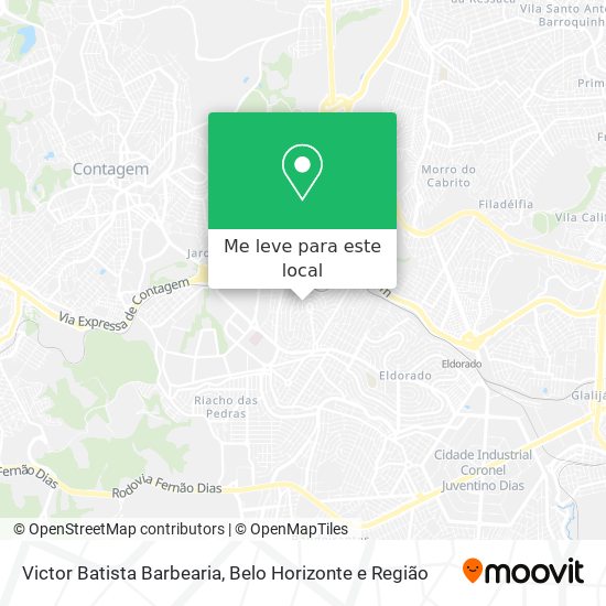 Victor Batista Barbearia mapa