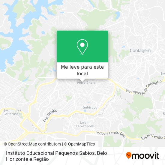 Instituto Educacional Pequenos Sabios mapa