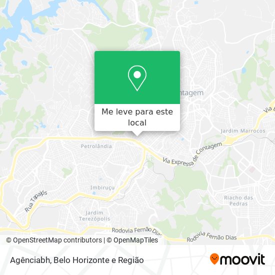 Agênciabh mapa