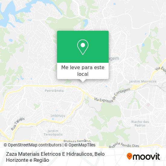 Zaza Materiais Eletricos E Hidraulicos mapa