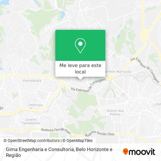 Gima Engenharia e Consultoria mapa