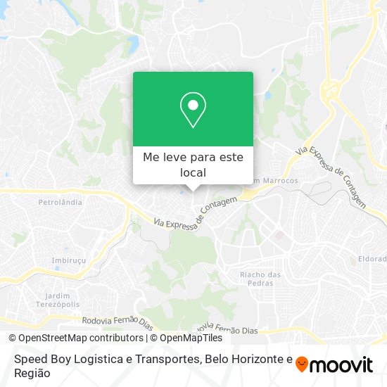 Speed Boy Logistica e Transportes mapa
