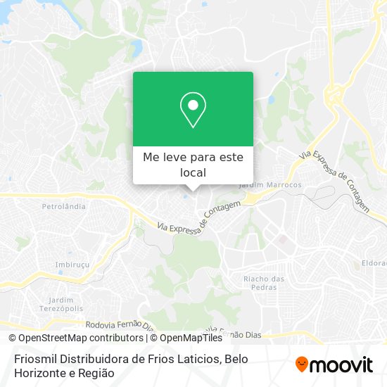 Friosmil Distribuidora de Frios Laticios mapa