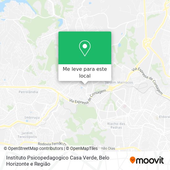 Instituto Psicopedagogico Casa Verde mapa