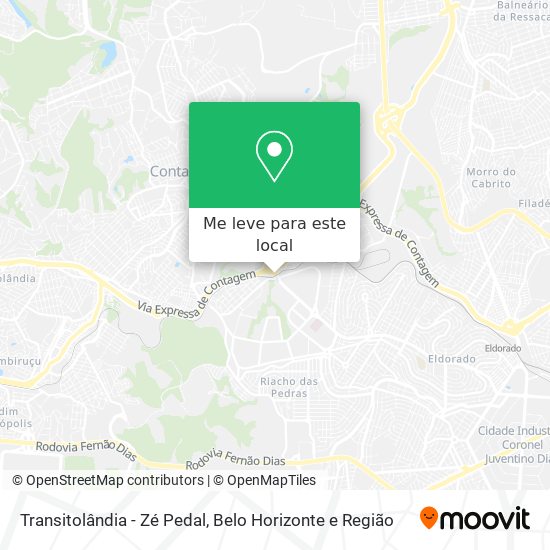 Transitolândia - Zé Pedal mapa