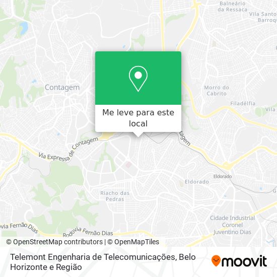 Telemont Engenharia de Telecomunicações mapa