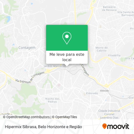Hipermix Sibrasa mapa