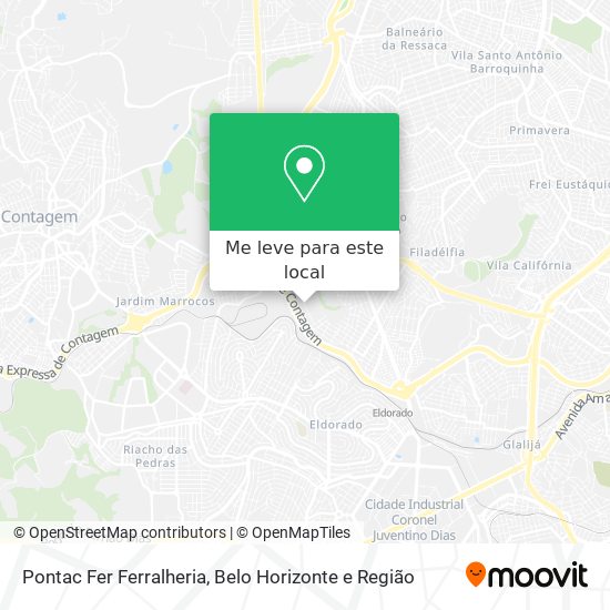 Pontac Fer Ferralheria mapa