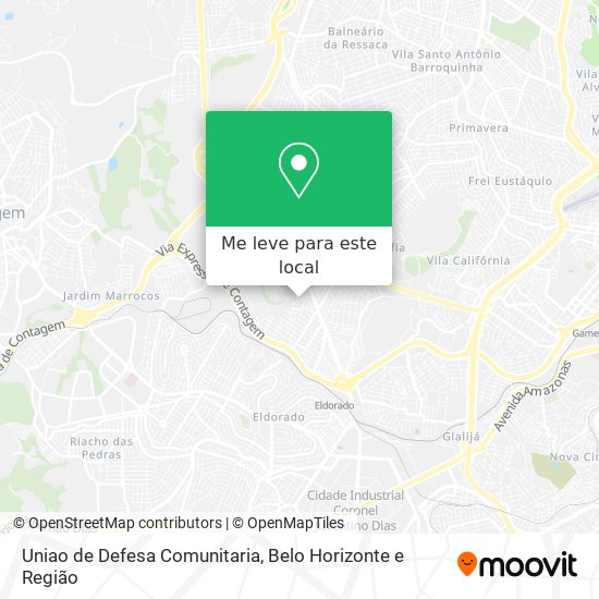 Uniao de Defesa Comunitaria mapa