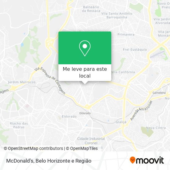 McDonald's mapa