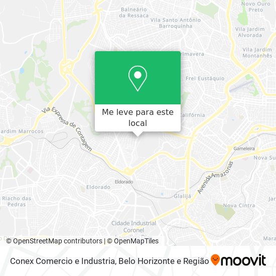 Conex Comercio e Industria mapa