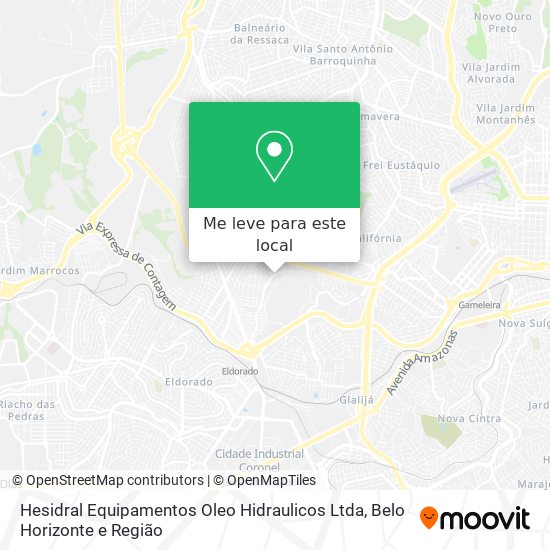 Hesidral Equipamentos Oleo Hidraulicos Ltda mapa