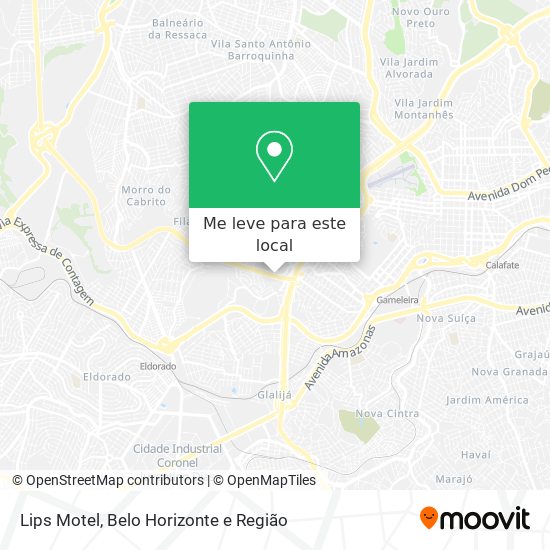 Lips Motel mapa