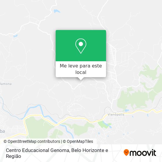 Centro Educacional Genoma mapa