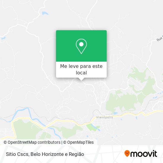 Sítio Cscs mapa