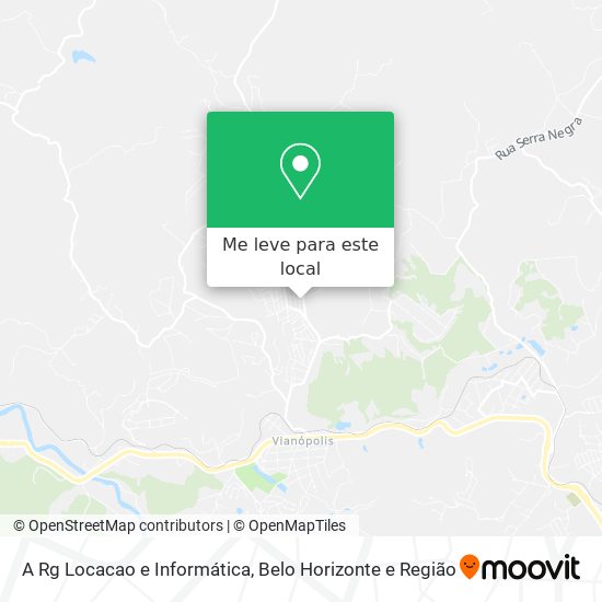 A Rg Locacao e Informática mapa