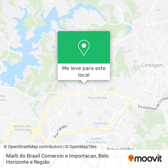 Marb do Brasil Comercio e Importacao mapa