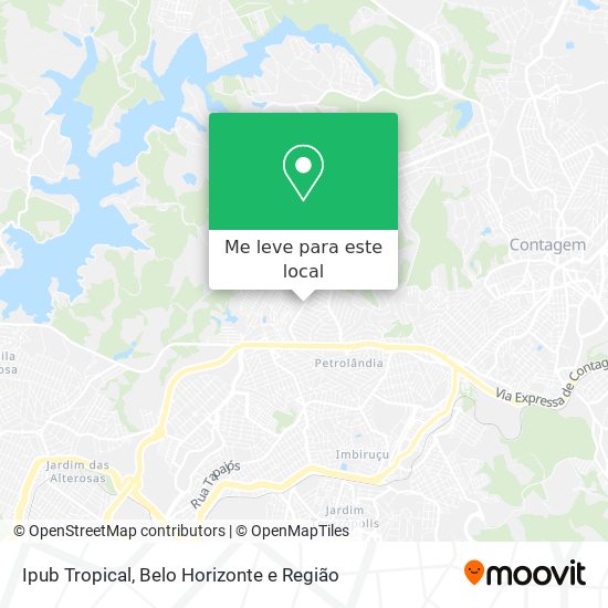 Ipub Tropical mapa