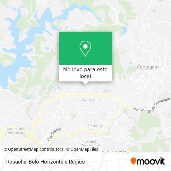 Rosacha mapa