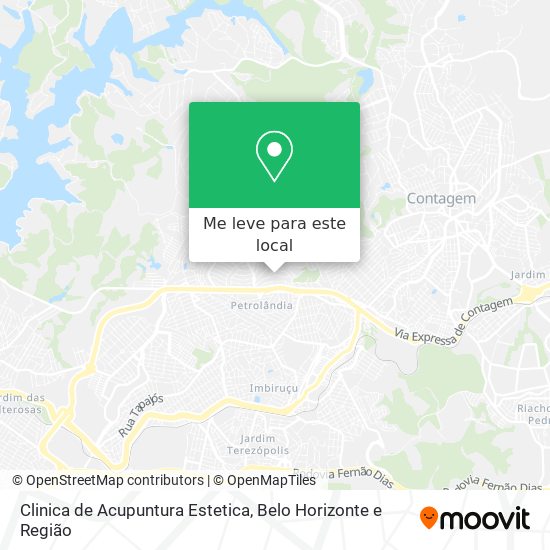 Clinica de Acupuntura Estetica mapa