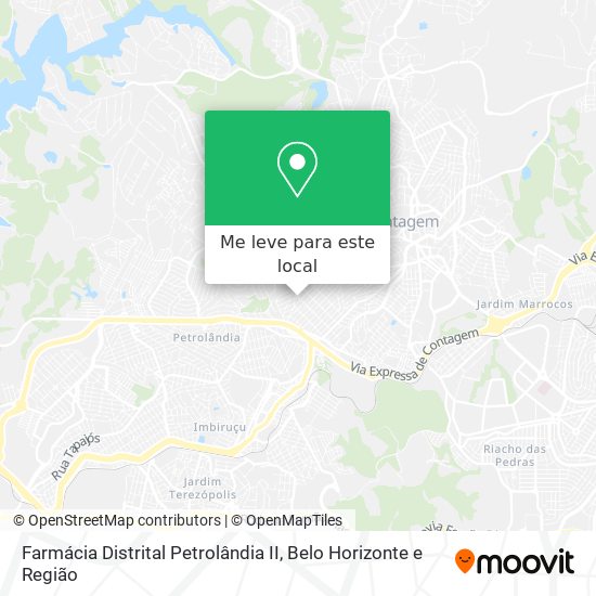Farmácia Distrital Petrolândia II mapa