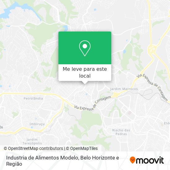 Industria de Alimentos Modelo mapa