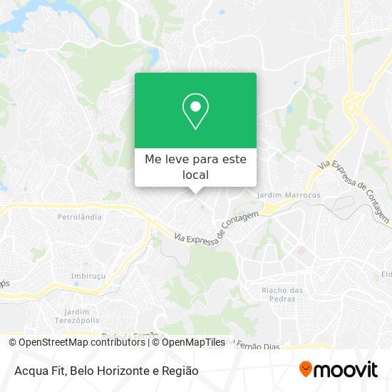 Acqua Fit mapa