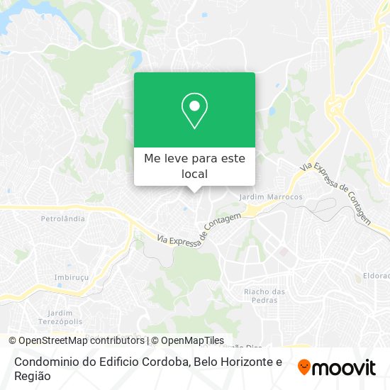 Condominio do Edificio Cordoba mapa