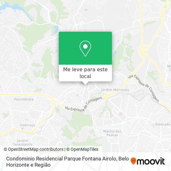 Condominio Residencial Parque Fontana Airolo mapa