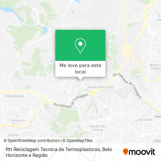 Rtt Reciclagem Tecnica de Termoplasticos mapa