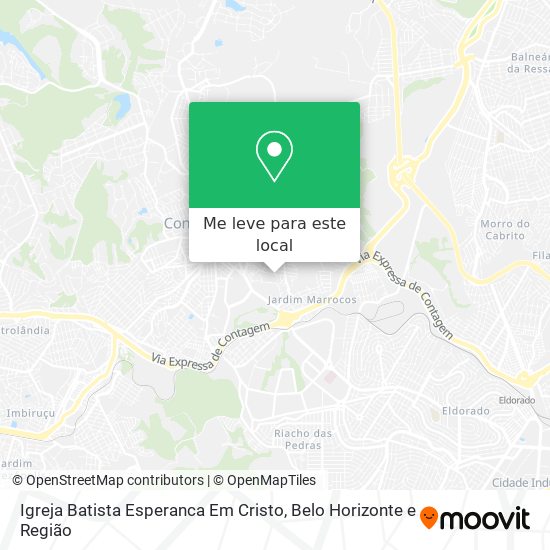 Igreja Batista Esperanca Em Cristo mapa