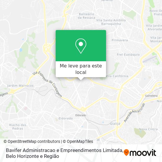 Bavifer Administracao e Empreendimentos Limitada mapa