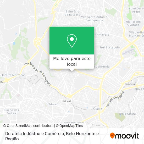 Duratela Indústria e Comércio mapa