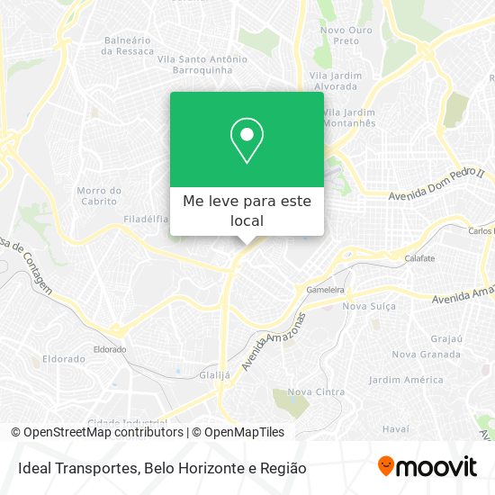 Ideal Transportes mapa