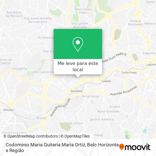 Codominio Maria Quiteria Maria Ortiz mapa