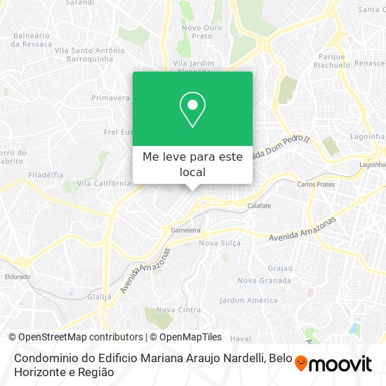Condominio do Edificio Mariana Araujo Nardelli mapa