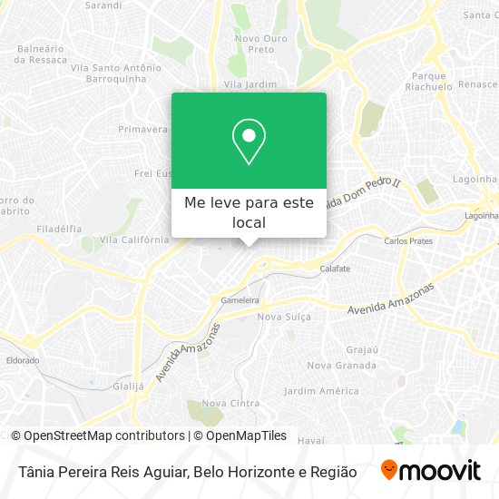 Tânia Pereira Reis Aguiar mapa