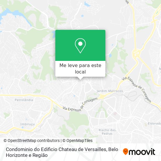 Condominio do Edificio Chateau de Versailles mapa