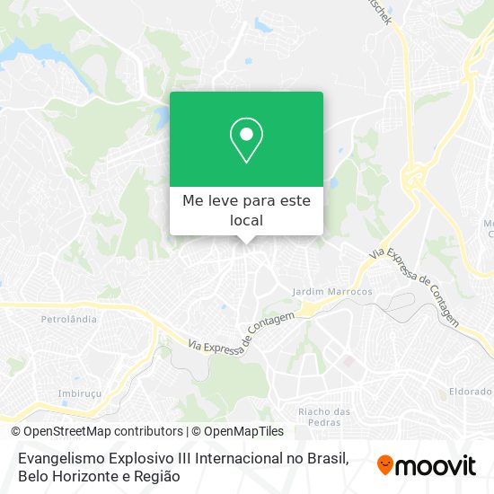 Evangelismo Explosivo III Internacional no Brasil mapa