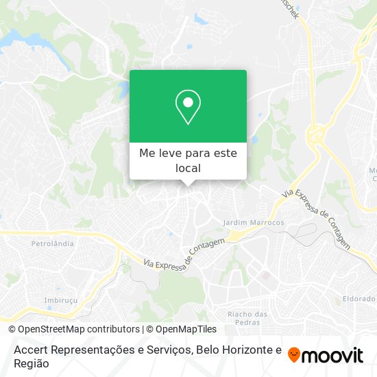 Accert Representações e Serviços mapa