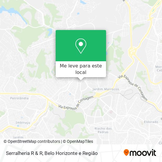 Serralheria R & R mapa