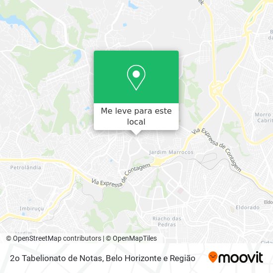 2o Tabelionato de Notas mapa