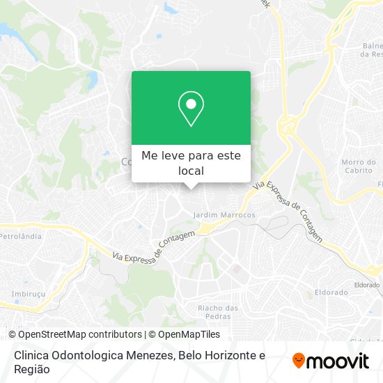 Clinica Odontologica Menezes mapa