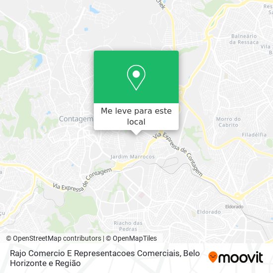 Rajo Comercio E Representacoes Comerciais mapa