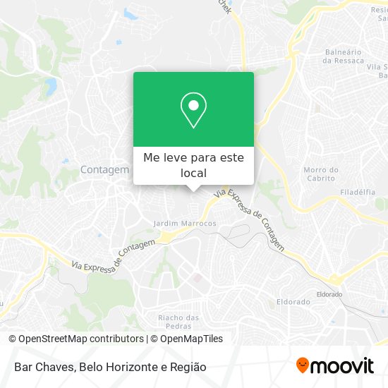 Bar Chaves mapa