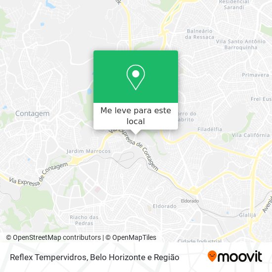 Reflex Tempervidros mapa