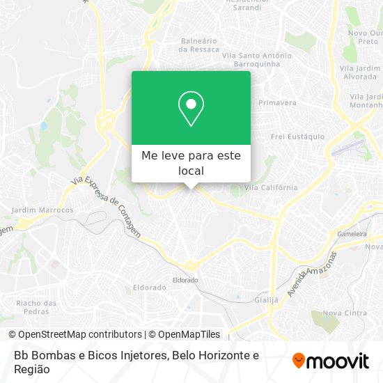 Bb Bombas e Bicos Injetores mapa