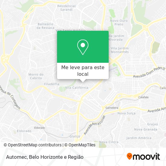Automec mapa