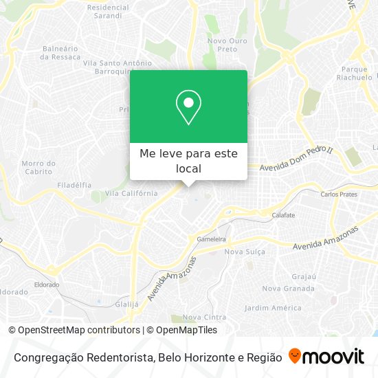 Congregação Redentorista mapa
