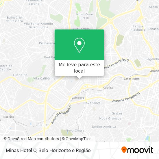 Minas Hotel O mapa